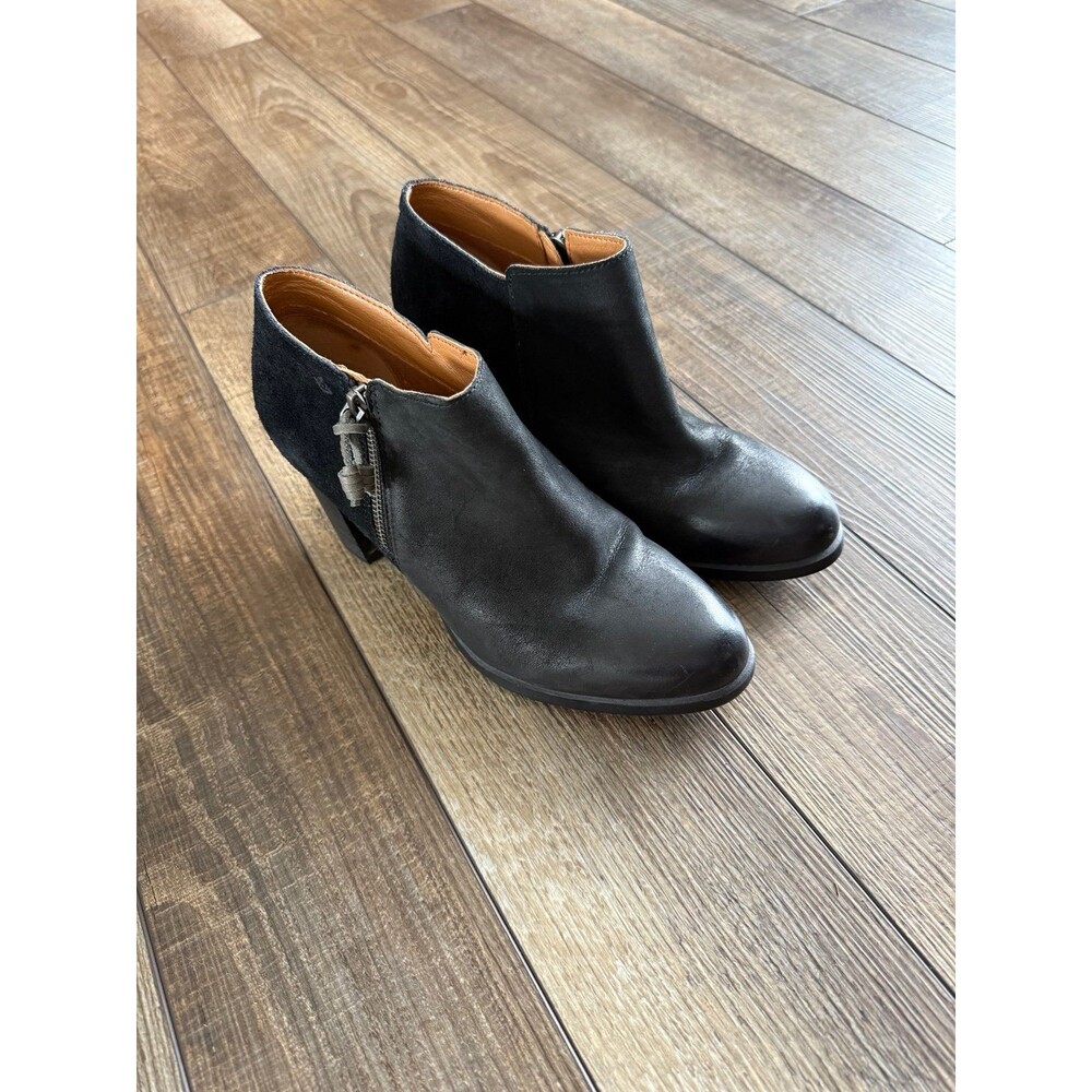 Sperry Top Sider Dasher Lille Ankle Bootie Sz. 9.5 Black